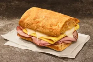 Ciabatta Egg & Cheese Sandwich