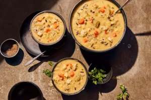 Cream of Chicken & Wild Rice Soup