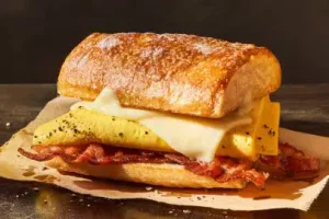 Croissant Sausage, Egg & Cheese Sandwich
