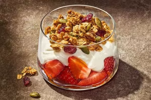 Greek Yogurt With Berries Parfait