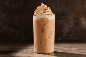 Iced Creme Brulee Latte