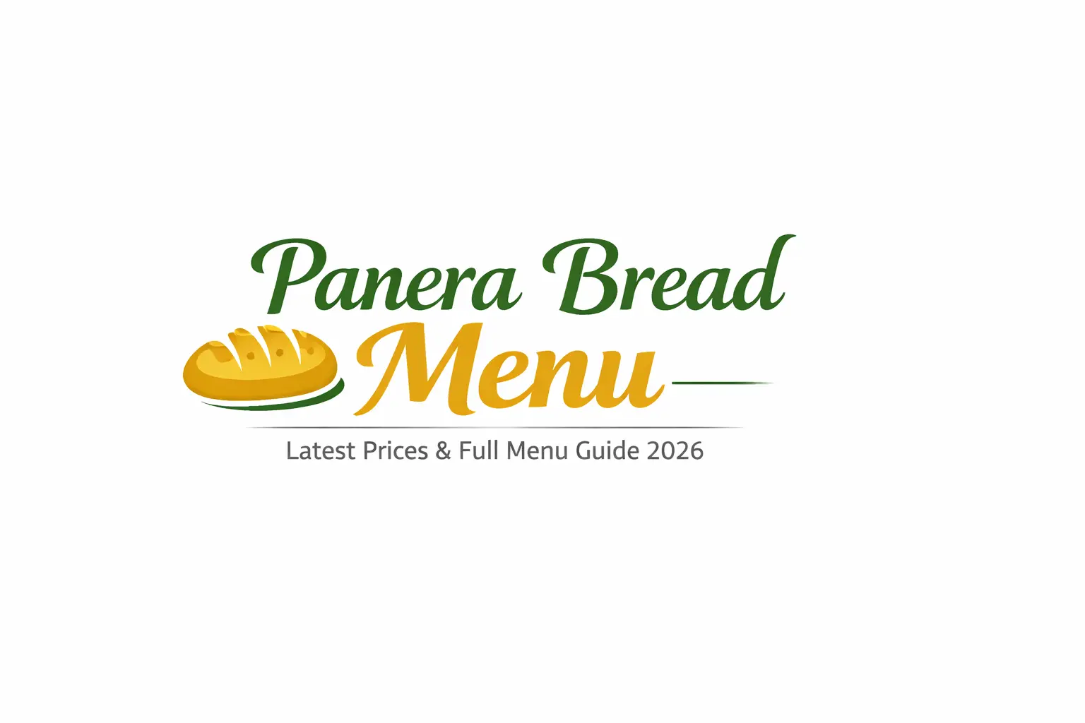 Panera lunch Menu with Updated prices